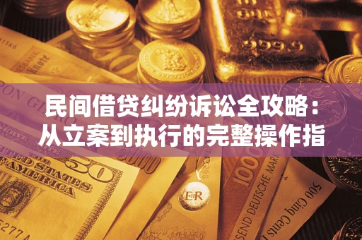 济南民间借贷纠纷诉讼全攻略：从立案到执行的完整操作指南