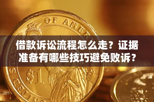 济南借款诉讼流程怎么走？证据准备有哪些技巧避免败诉？