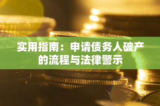济南实用指南：申请债务人破产的流程与法律警示