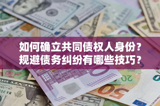 济南如何确立共同债权人身份？规避债务纠纷有哪些技巧？