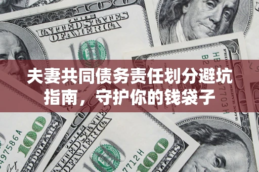 济南夫妻共同债务责任划分避坑指南，守护你的钱袋子