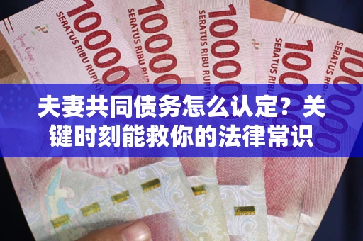 济南夫妻共同债务怎么认定？关键时刻能救你的法律常识