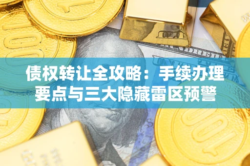 济南债权转让全攻略：手续办理要点与三大隐藏雷区预警