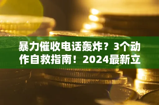济南暴力催收电话轰炸？3个动作自救指南！2024最新立案标准全解析
